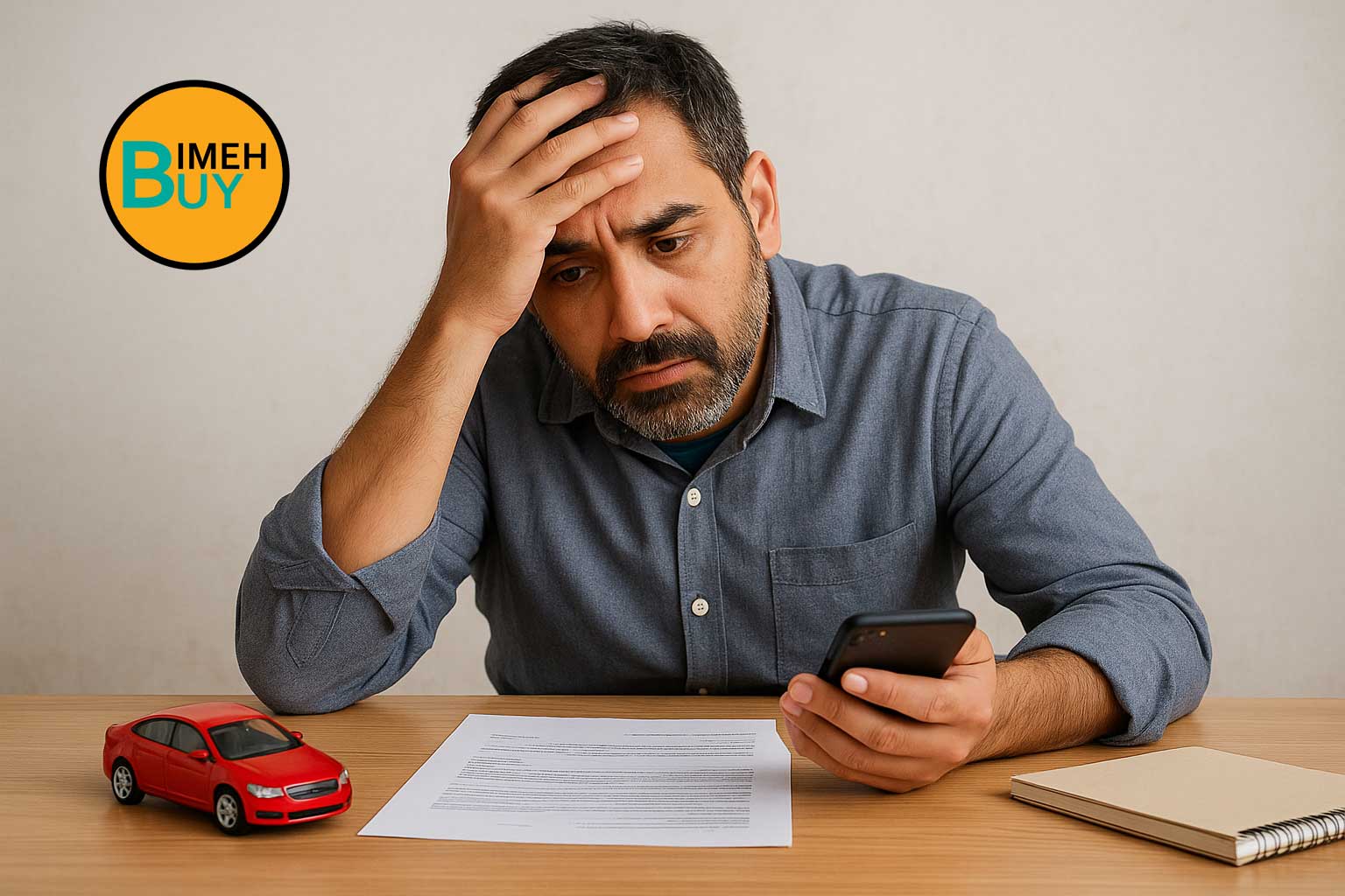 تصویر عواقب نداشتن بیمه شخص ثالث